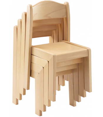 Bergen Beech Wooden Classroom Chairs