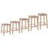 Heritage Solid Beech Lab Stool