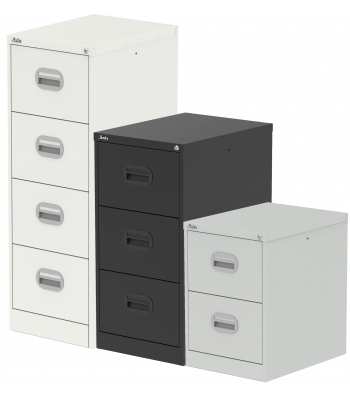Silverline Qube Quick Ship Filing Cabinets