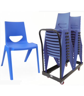 30x EN One Chairs and Trolley Bundle