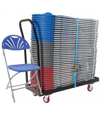 50 Zlite Fan Back Folding Chair Package