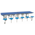 Essentials 12 Seat Rectangular Mobile Dining Unit