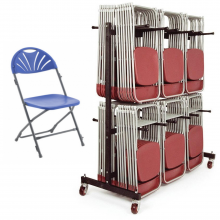 140 Fan Back Folding Chair Package