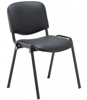 Club Faux Leather Conference Chair