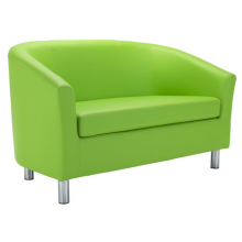 Faux Leather Tub Sofas