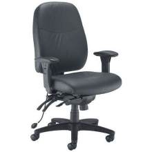Vista High Back Faux Leather Office Chair - DISCONTINUED Vista High Back Faux Leather Office Chair - DISCONTINUED