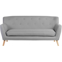 Skandi Grey 3 Seat Reception Sofa