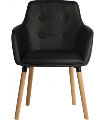 Faux Leather Contemporary Reception Chairs