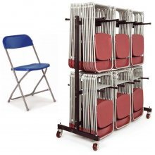 140 Flat Back Folding Chair Package