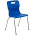 Titan 4 Leg Chair 460mm SALE - Blue, Orange, Black, Purple or Grey