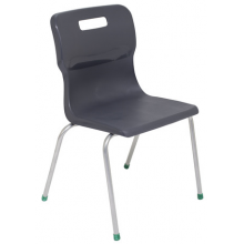 Titan 4 Leg Chair 430mm SALE - Charcoal, Grey or Burgundy