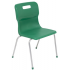 Titan 4 Leg Chair SALE 380mm - Green, Lime, Purple, Red, Orange or Yellow