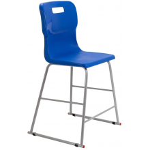 Titan High Chair 560mm SALE - Blue, Black, Purple or Green