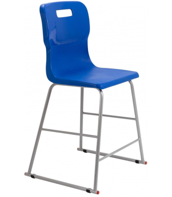 Titan High Chair 560mm SALE - Blue, Black, Purple or Green