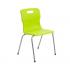 Titan 4 Leg Chair 350mm SALE - Sky Blue, Lime or Yellow