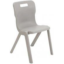 Titan One Piece Chair 430mm SALE - Grey Titan One Piece Chair 430mm SALE - Grey