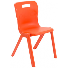 Titan One Piece Chair 430mm SALE - Orange Titan One Piece Chair 430mm SALE - Orange