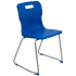 Titan Skidbase Chair 460mm SALE - Sky Blue, Purple, Blue, Green or Lime
