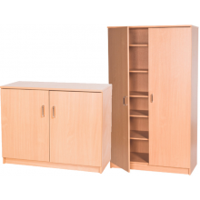 Metre Wide Fully Assembled School Cupboards