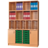 Office Organiser Pigeonhole, Filing, Trays and Cupboard Unit