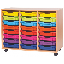 Willowbrook Triple Column Tray Storage Units Willowbrook Triple Column Tray Storage Units