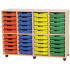 Willowbrook Four Column Tray Storage Units