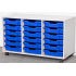 Willowbrook Triple Column Tray Storage Units Willowbrook Triple Column Tray Storage Units