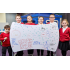 Utile Flip-Top Mobile Whiteboard Classroom Table