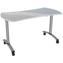 Utile Flip-Top Mobile Whiteboard Classroom Table