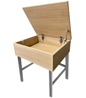 Willowbrook Wooden Single Locker Desk